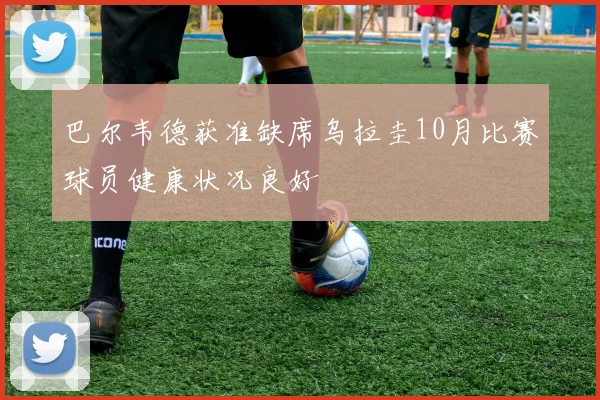 巴尔韦德获准缺席乌拉圭10月比赛球员健康状况良好