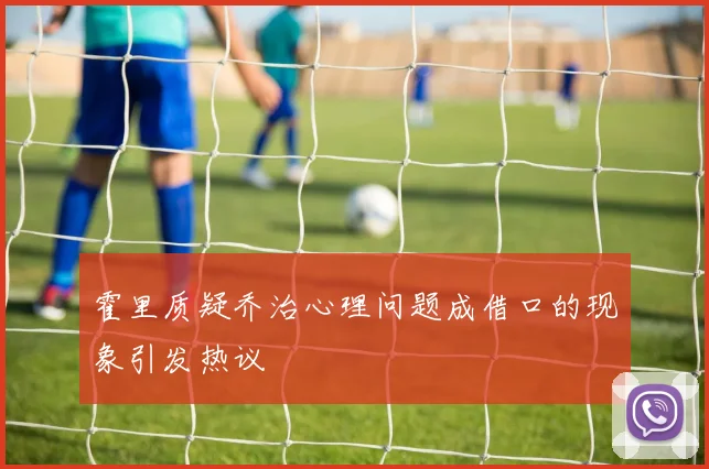 霍里质疑乔治心理问题成借口的现象引发热议